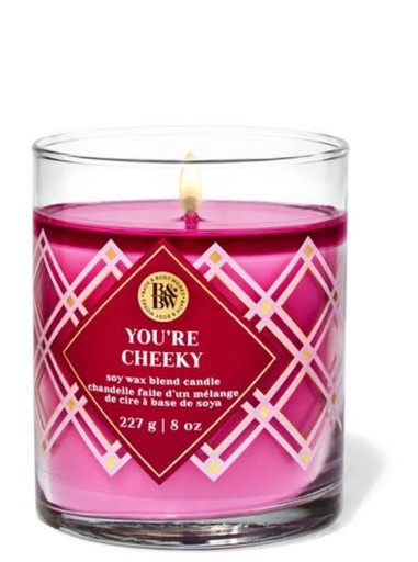 Bath & Body Works You're Cheeky Single wick Scented Candle