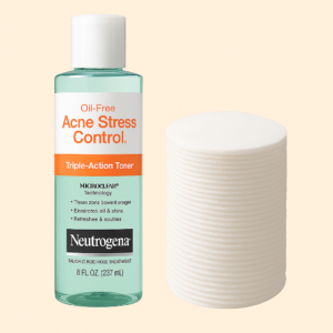 Neutrogena Triple Action Toner + cotton Pads