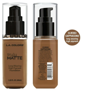 L.A. Colours True Matte Foundation - Cappucino