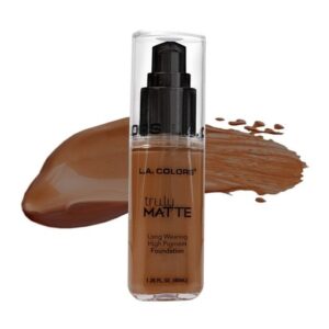 L.A. Colours True Matte Foundation - Mahogany