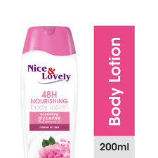 Nice & Lovely Nourishing glycerine & Almond oil Lotion 200 ml