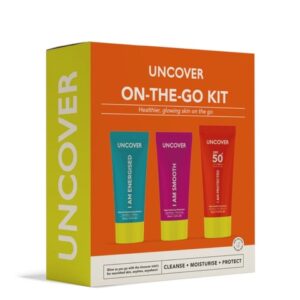 Uncover On The Go Kit Mini (Cleanser, Moisturiser & Sunscreen)