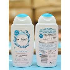 Femfresh active wash 250ml (with Ginseng extract & silver ions)