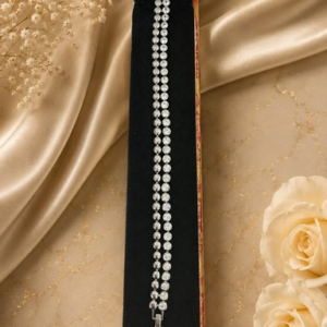 Hypoallergenic double silver Bracelet @1,500/-