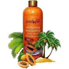 Pretty Be Papaya Extracts exfoliating body wash 500Ml