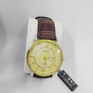 Quality Watch with brown straps