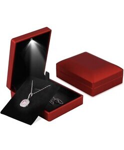 Rectangle Necklace gift Box (with lighting)