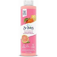 St. Ives exfoliating body wash (Pink lemon & mandarin orange) 650 ml