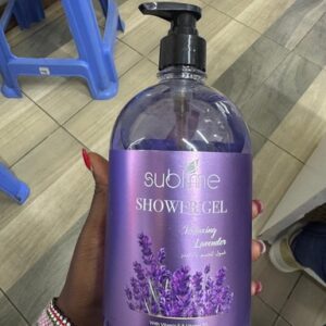 Sublime Shower Gel (relaxing lavender) 750 ml